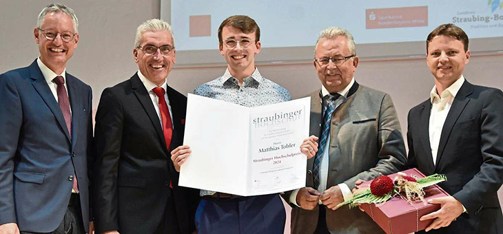 Verleihung des Straubinger Hochschulpreises 2024